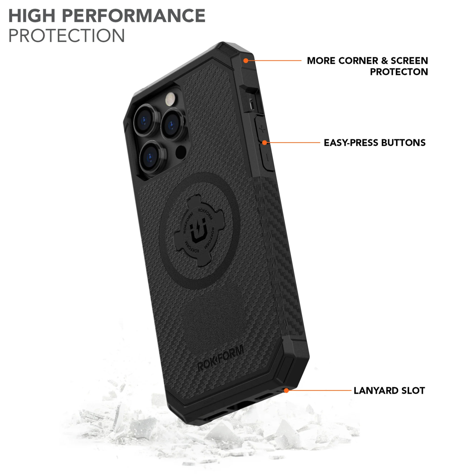 Rokfrom Iphone 14 Pro Max Rugged Case from Columbia Safety